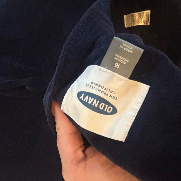 Old Navy plus size corduroy navy blue overalls - accepting offers - Picture 9 of 10